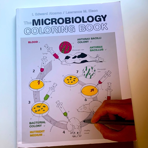 Other Microbiology Coloring Book Poshmark